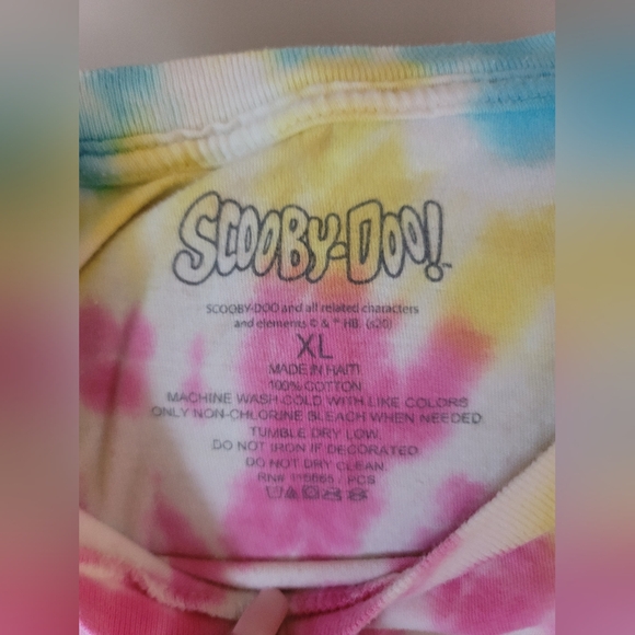 Scooby Doo Tie Dye Shirt Size XL - Picture 6 of 8
